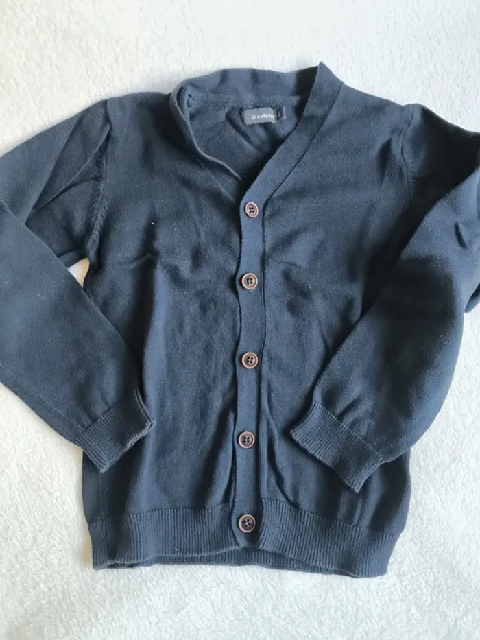 Gilet à boutons 6 ans