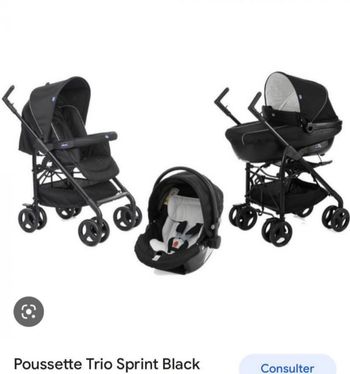 Poussette 3 en 1 chicco