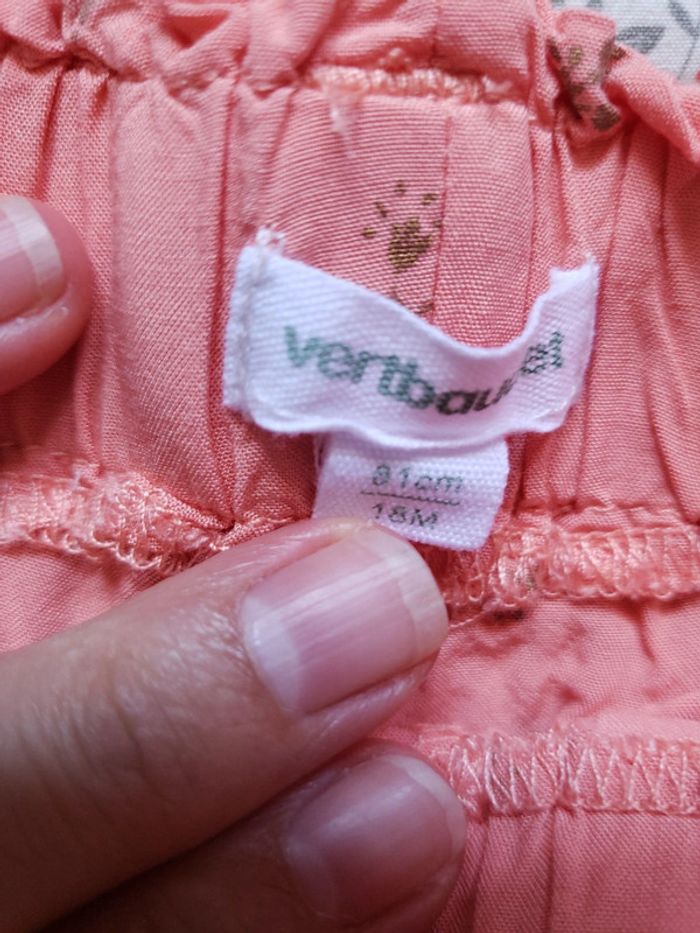 Lot de 3 pantalons légers Verbaudet 18 mois 81 cm - photo numéro 5