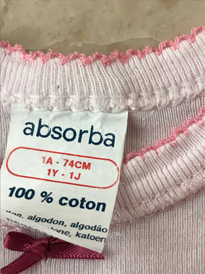 Lot de 2 Body 12 Mois - photo numéro 4