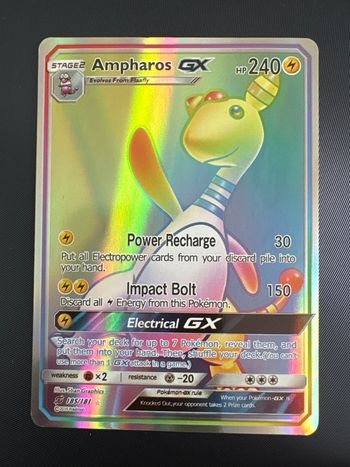 Carte Pokémon rare