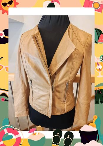 Manteau Mango cuir