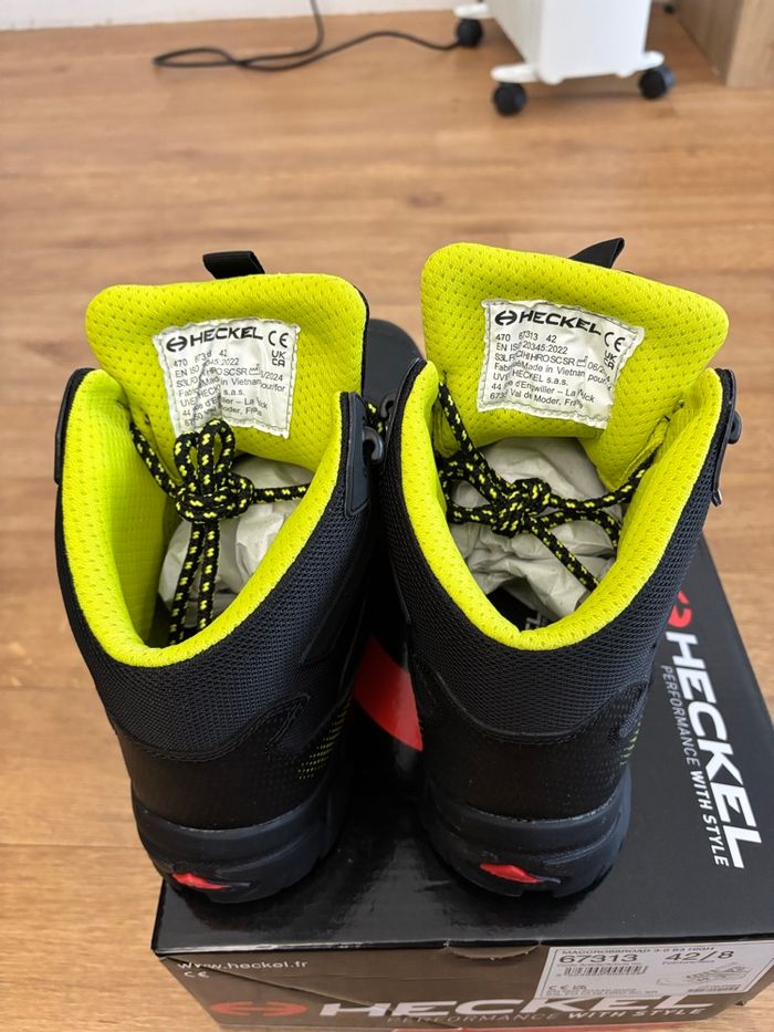 Chaussure de sécurité montante S3 MacCrossroad 3.0 High HECKEL 67313 taille 42 - photo numéro 7