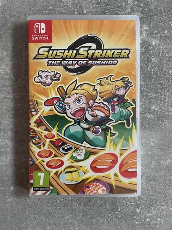 Jeu pour Nintendo switch, Sushi striker, the way of sushido en français.