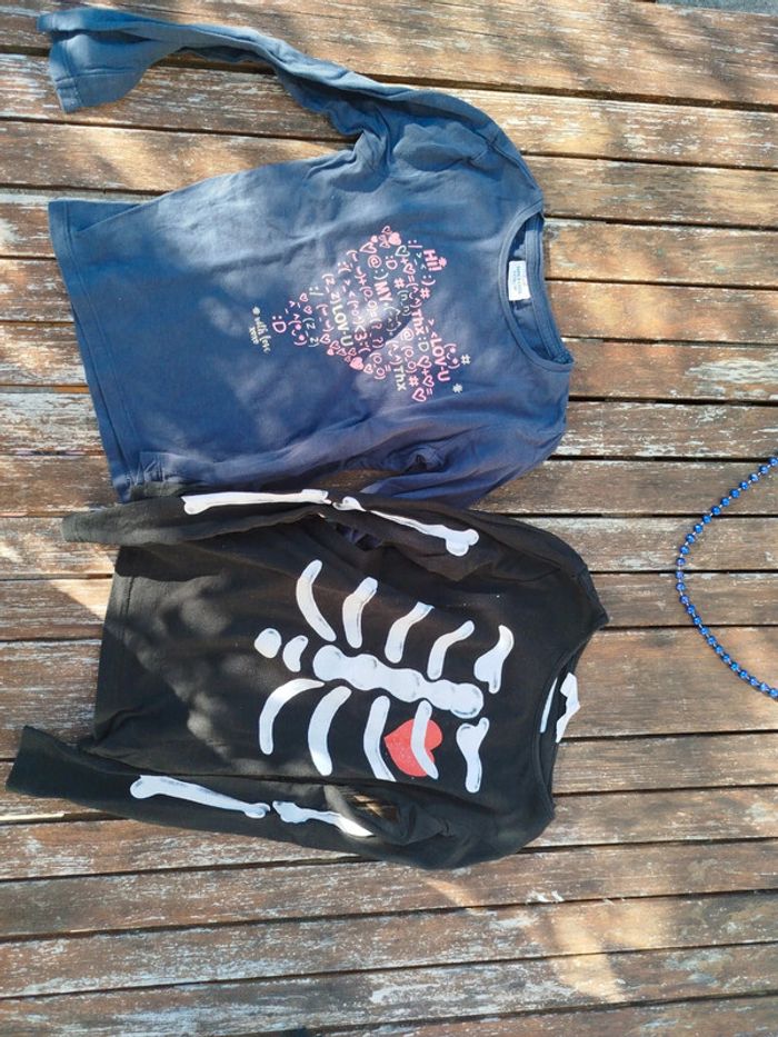 6 tee shirt manches longues fille - photo numéro 3