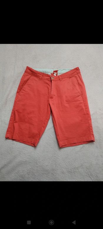 Short Decathlon rouge