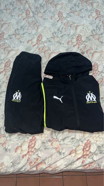 Ensemble survêtement OM x Puma noir