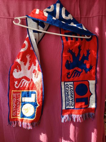 Écharpe de football Olympique Lyonnais