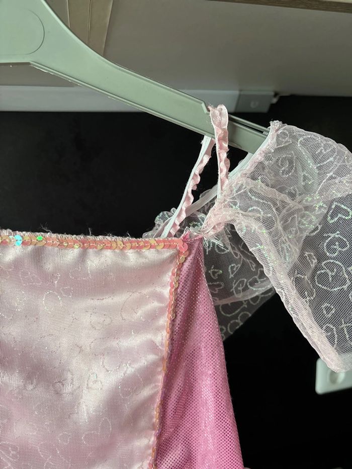 Déguisement fille princesse avec poupée 3-6ans - photo numéro 3