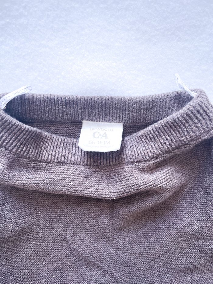 Pull + Pantalon 1mois - photo numéro 3