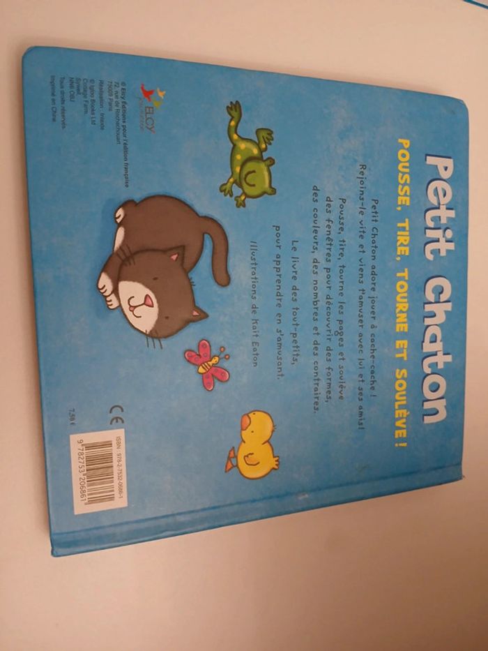 Livre petit chaton - photo numéro 2