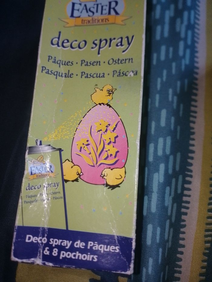 Déco spray neuf Pâques Easter traditions - photo numéro 3