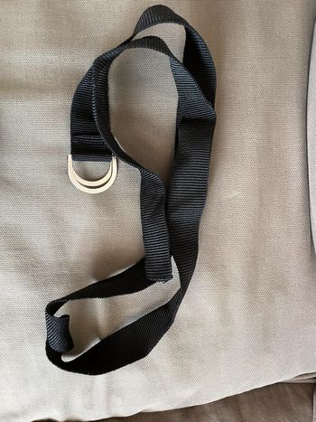 Ceinture Tissus noire neuve
