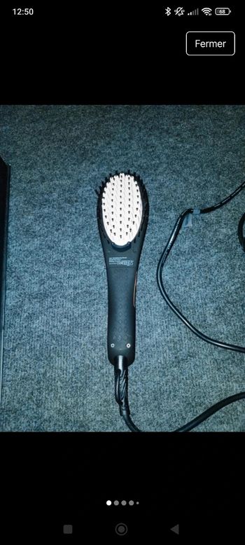 Brosse lissante 