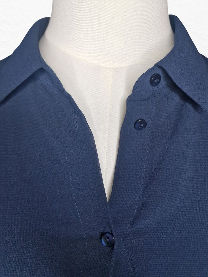 Robe casual Etam – Taille 36 – Bleue Marine – État : Très bon - photo numéro 2