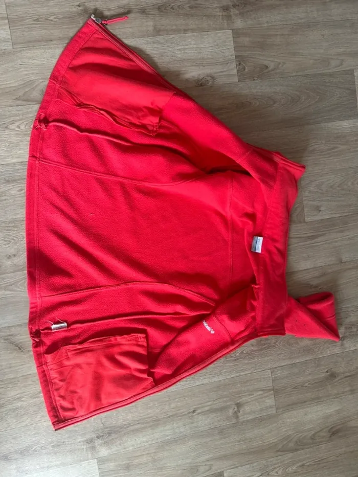Columbia, veste zippe polaire, rose, corail taille S/36 - photo numéro 5