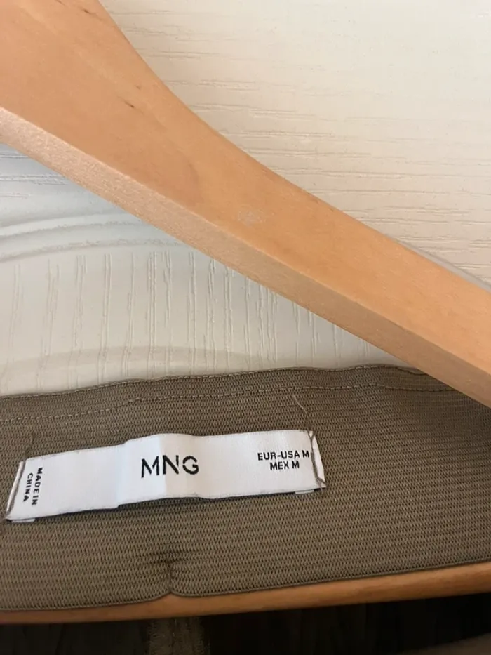 ensemble mango vert kaki pantalon et haut - photo numéro 6