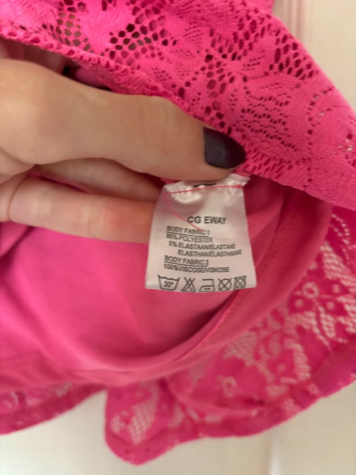 T-shirt rose • Coolcat • Taille 16 ans - photo numéro 4