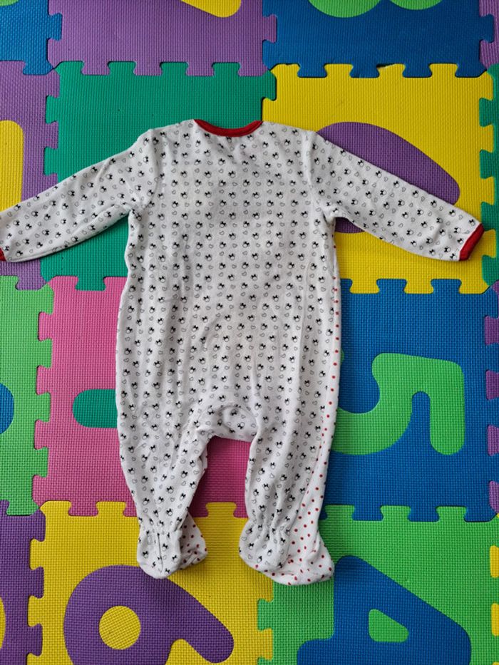 Pyjama velours Orchestra Minnie 12m - photo numéro 7