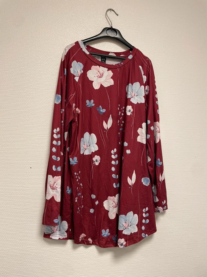 tunique fleurie taille XL