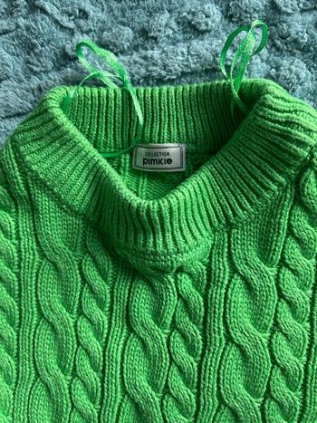 Pull vert pour filles, 11/12 ans