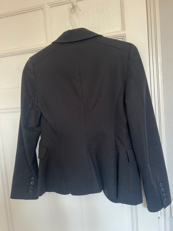 Veste MANGO noire type tailleur taille 34 - photo numéro 6