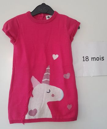 Robe licorne grain de blé 18 mois