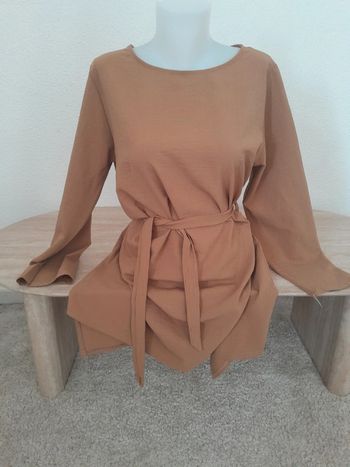 Robe d'été 💫 légère-ceinturé 💫taille unique