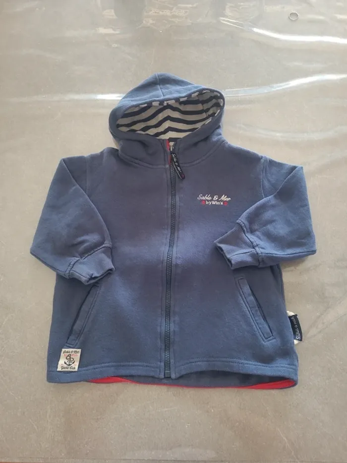 Veste Sable et Mer 4 ans