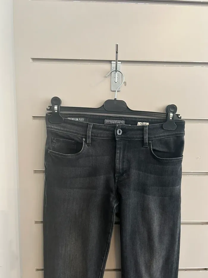 Salsa jeans gris slim  Push up  Taille 36 - photo numéro 2