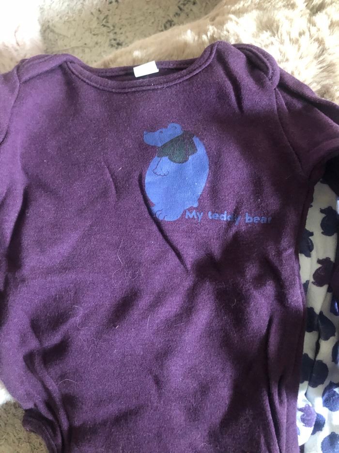 Lot de bodies 3 mois Tissaia - photo numéro 3