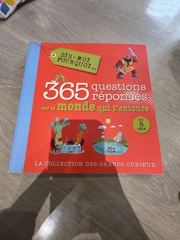 Livre 365 questions réponses sur le monde qui t’entoure 
