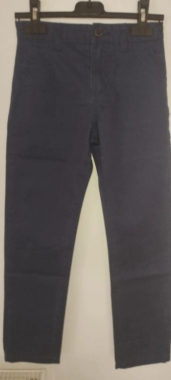 Pantalon bleu marine taille 7/8 ans