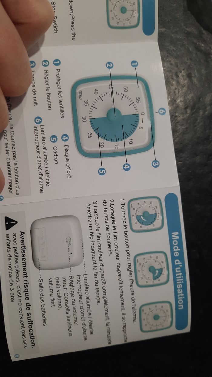 Minuteur timer visuel - photo numéro 6