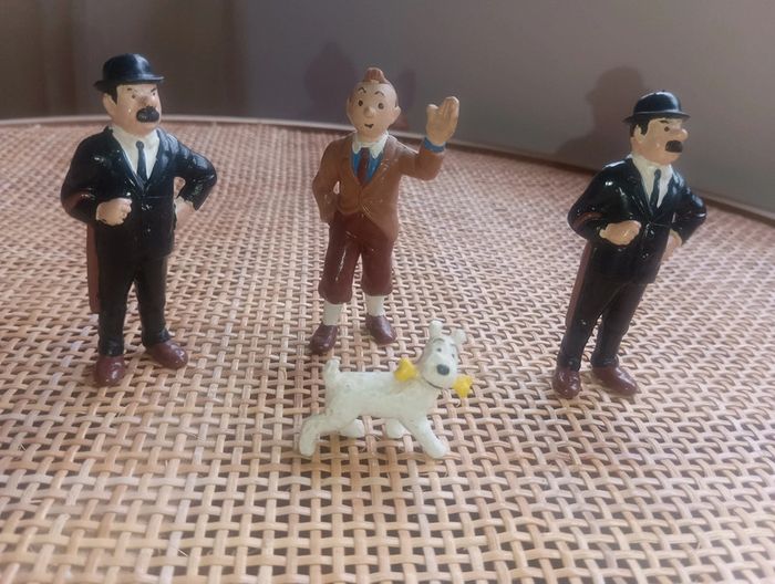 Lot Figurines Tintin vintage Bullyland