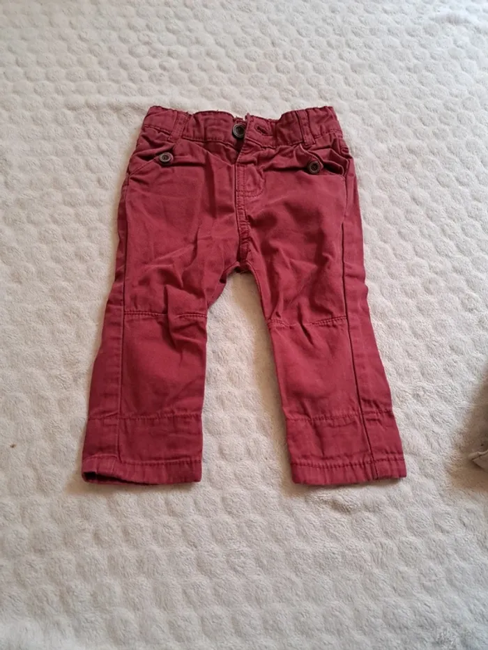 Lot de 2 pantalons bébé garçon – 6 mois – Tape à l’Œil - photo numéro 2