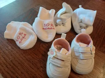 Chaussons bébé fille