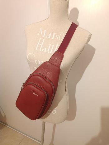 Sac bandoulière Flora&Co Paris Couleur Bordeaux