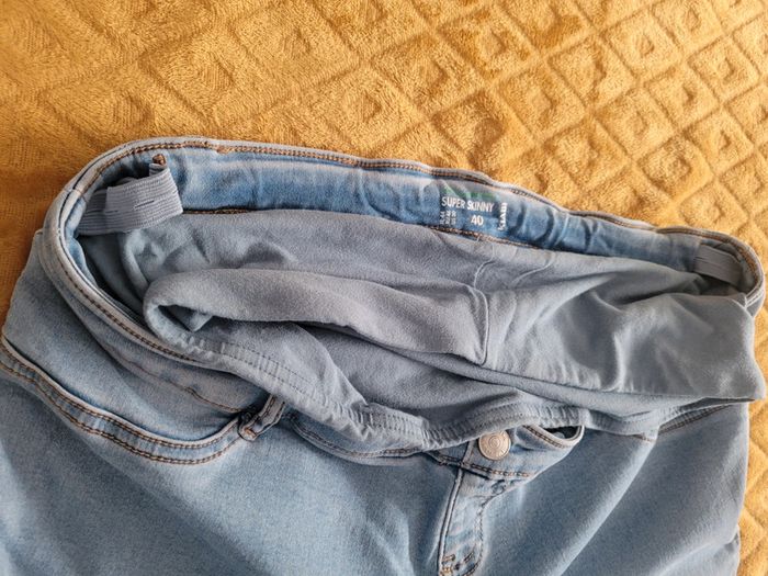 Jeans grossesse de marque kiabi - photo numéro 3