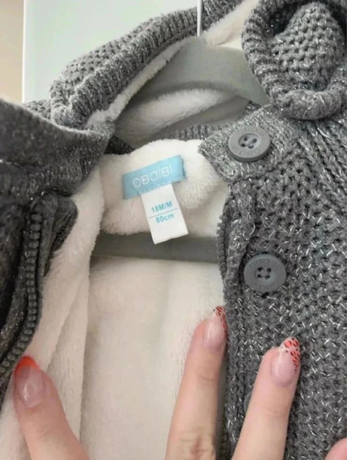 Manteau Okaidi 👧🏼 18 mois ( 80 cm) - photo numéro 3