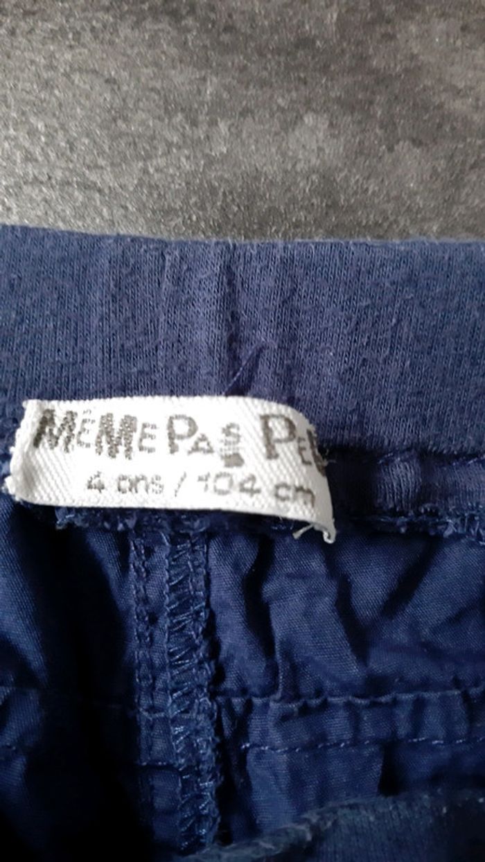 Pantacourt/short garçon 100% coton - photo numéro 3