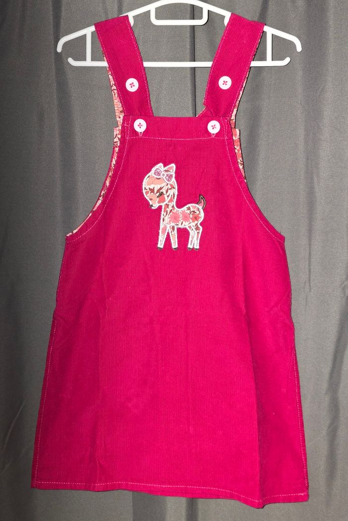 Ensemble en liberty de chez Retrochic boutique, 5 ans - photo numéro 3
