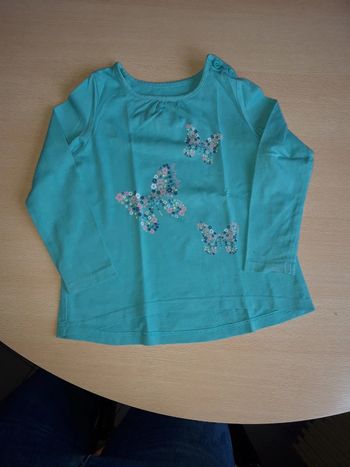 Tee-shirt manches longues 18 mois