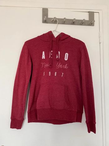 Sweat Aeropostale Bordeaux XS