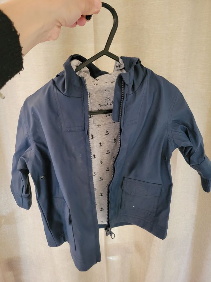 Ciré bleu marine bout'chou