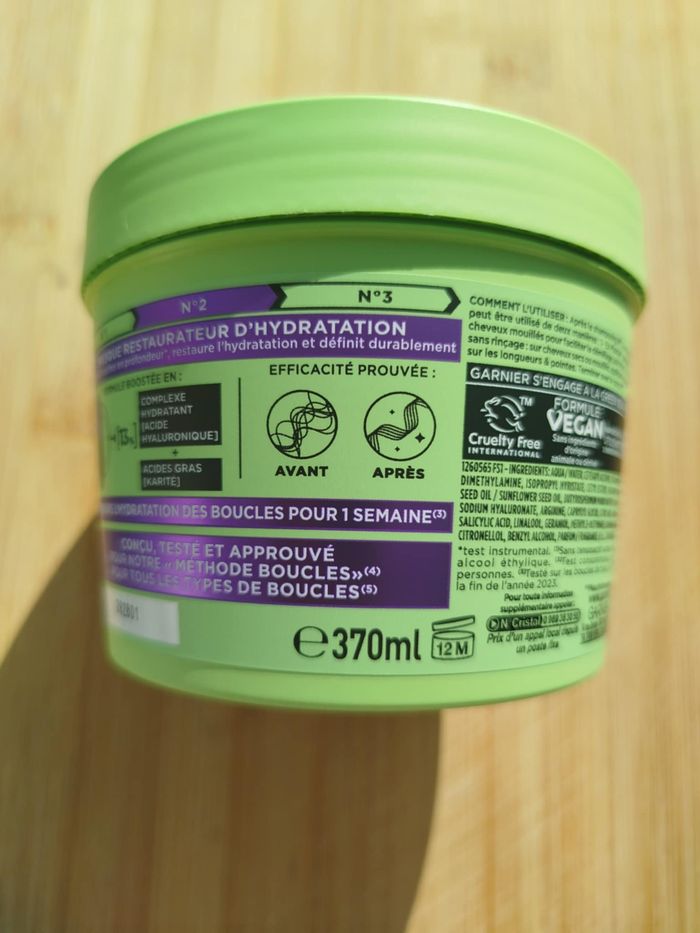 Masque Méthode Boucles Garnier - photo numéro 2