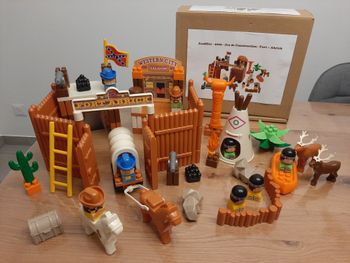 Jeu construction Western ; Abrick - Ecoiffier