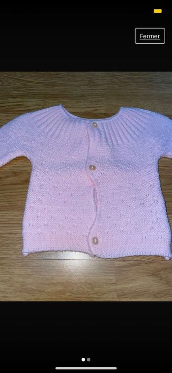 Gilet Vintage 3/6 mois