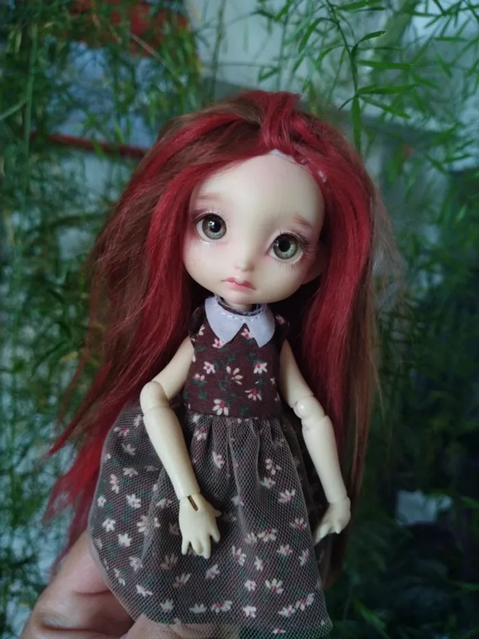 Wig perruque bjd tiny yosd fiber fibre - photo numéro 2