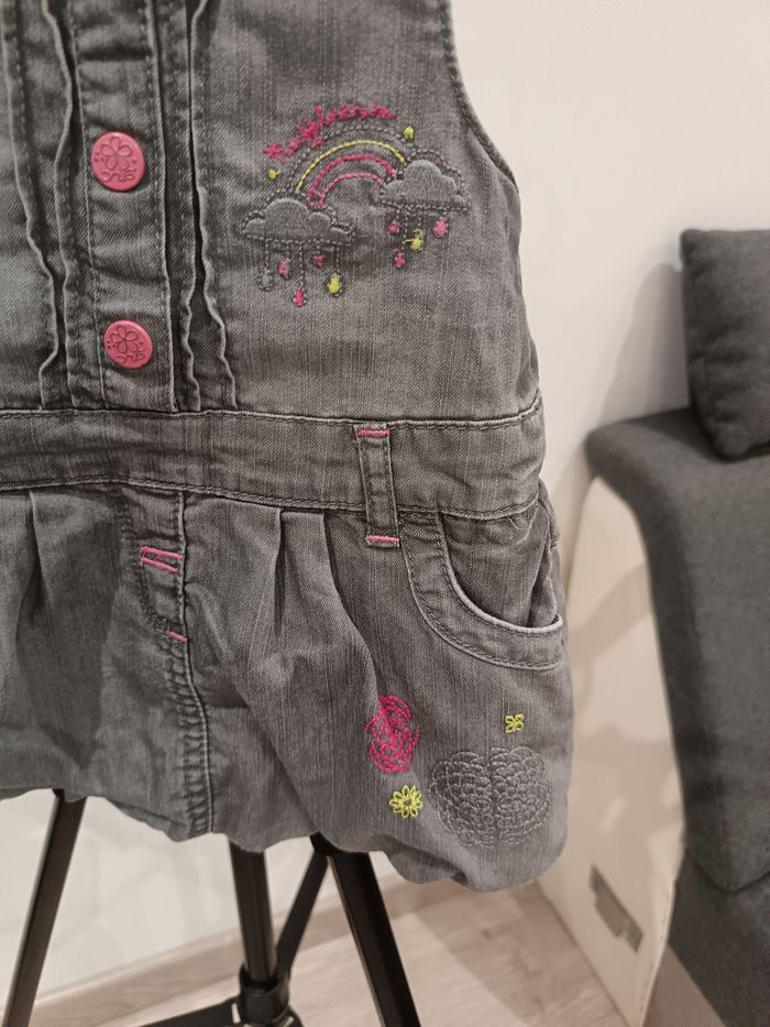 Robe 6 mois orchestra gris - photo numéro 2